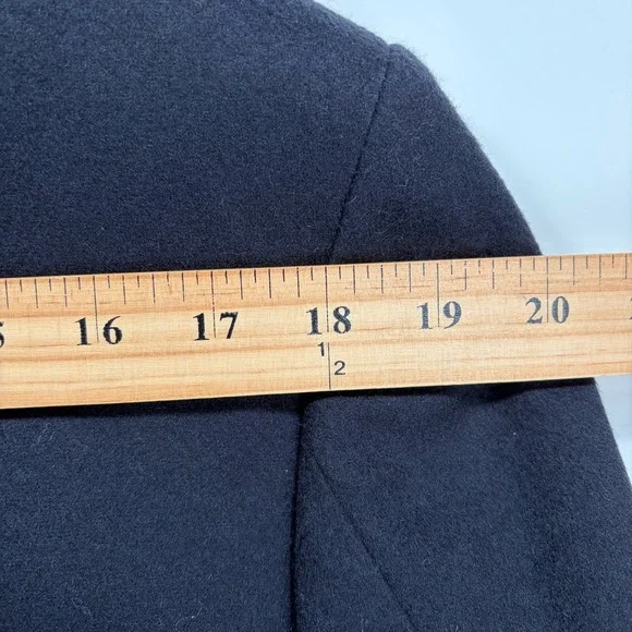 Joseph Feiss Lanificio Cashmere Wool Blazer Sport Coat Men 40S Navy Blue 2 Btn - Picture 8 of 14